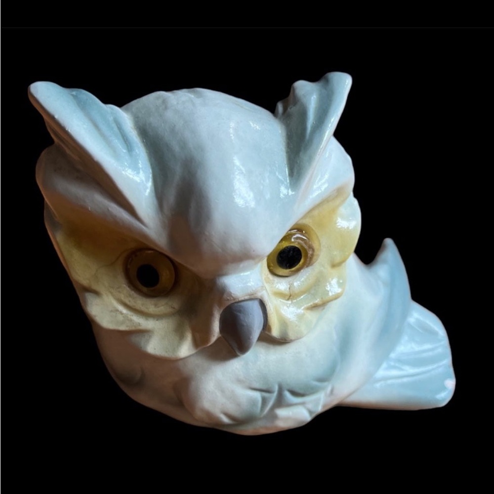 Vintage 3 inch owl figurine made in Japan